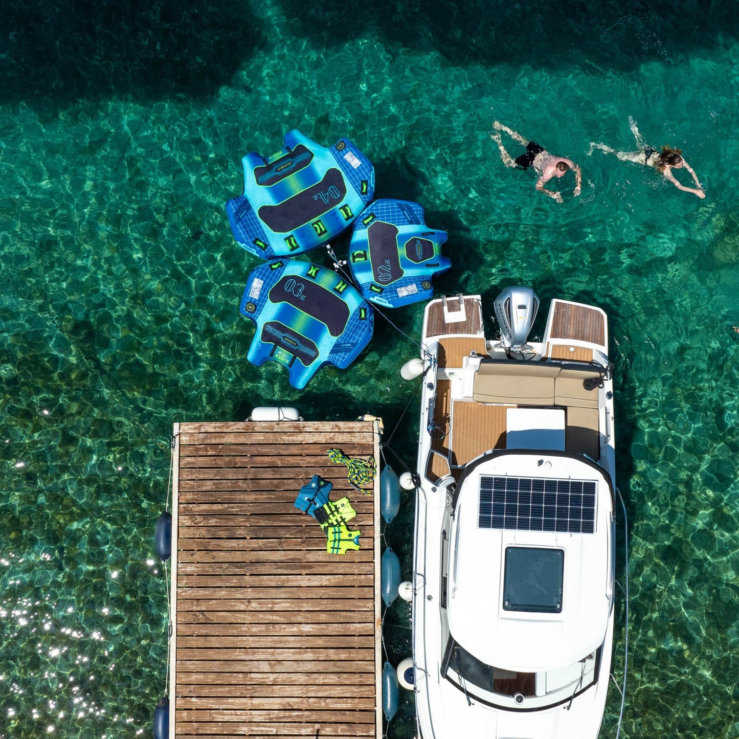 Jobe Airstream Towable 2P エアストリーム トーイングチューブ 2人乗り 230225003