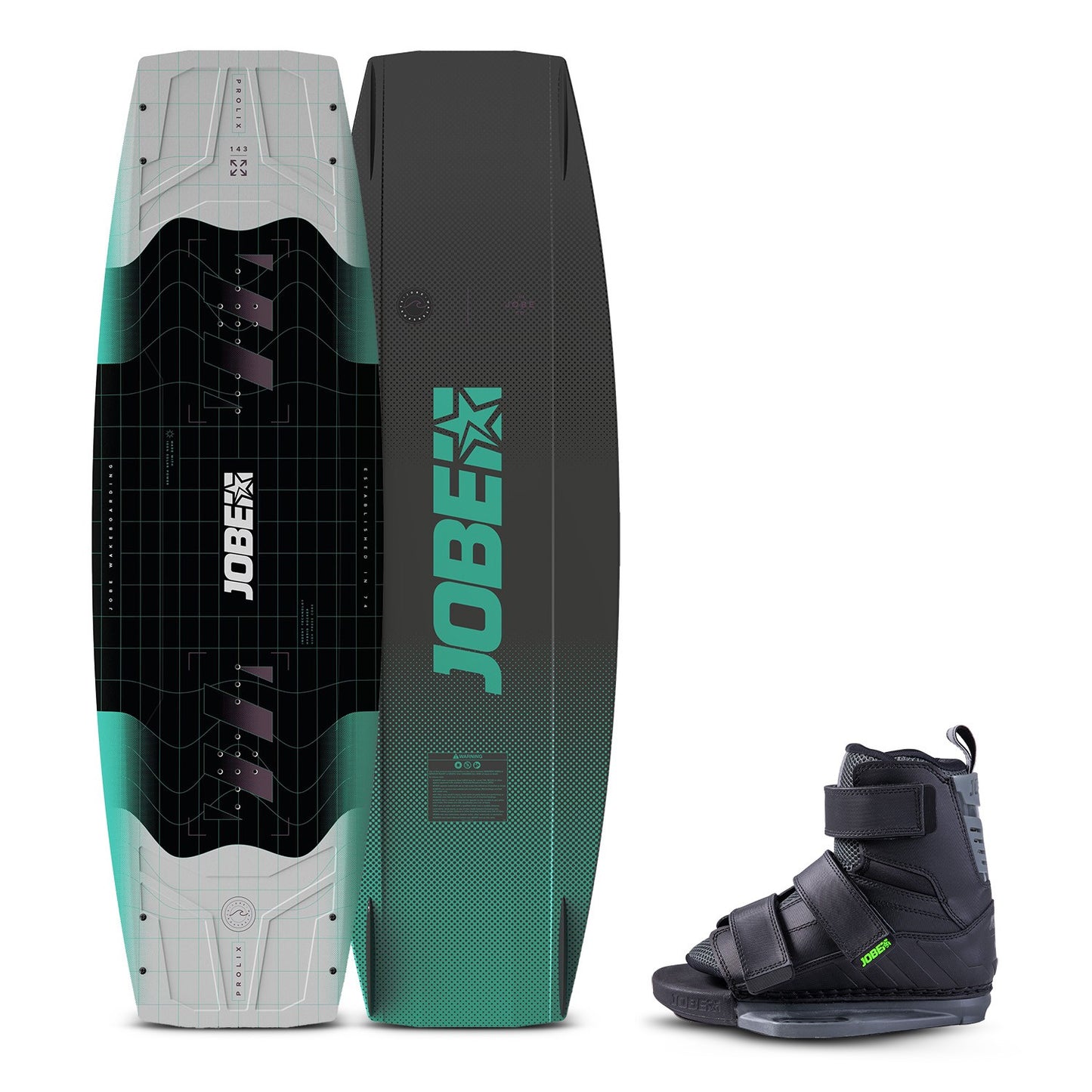 Jobe Prolix Wakeboard & Host Bindings Set  プロリックス ウェイクボード & ホスト ビンディング セット 278825002