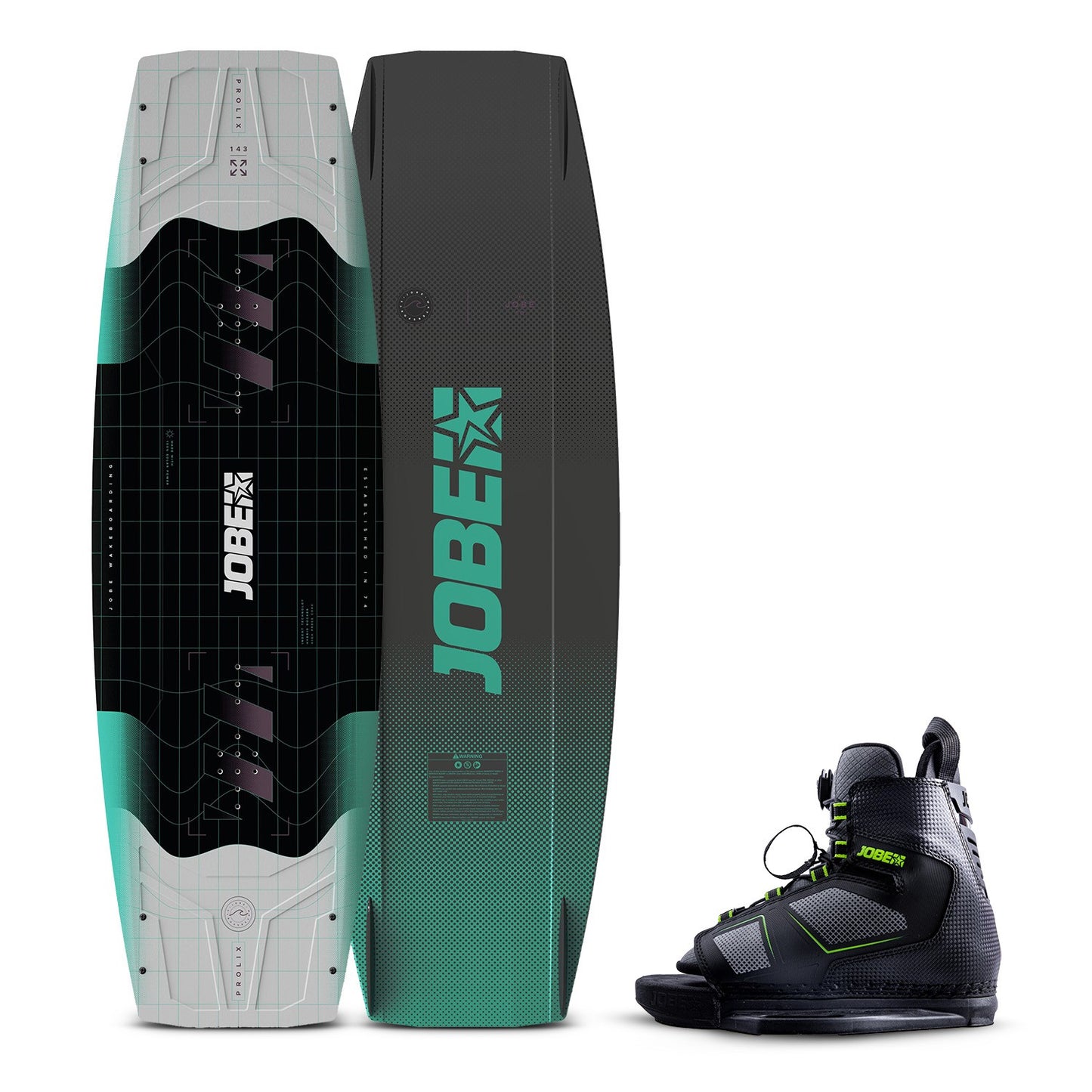 Jobe Prolix Wakeboard & Unit Bindings Set プロリックス ウェイクボード & ユニット ビンディング セット 278825004