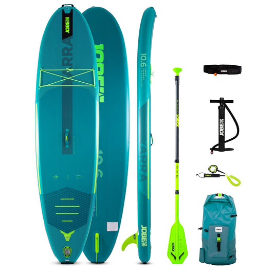 Jobe Yarra 10.6 Inflatable Paddle Board Package Teal エアロ ヤラ SUPボード パッケージ ティール 486423012
