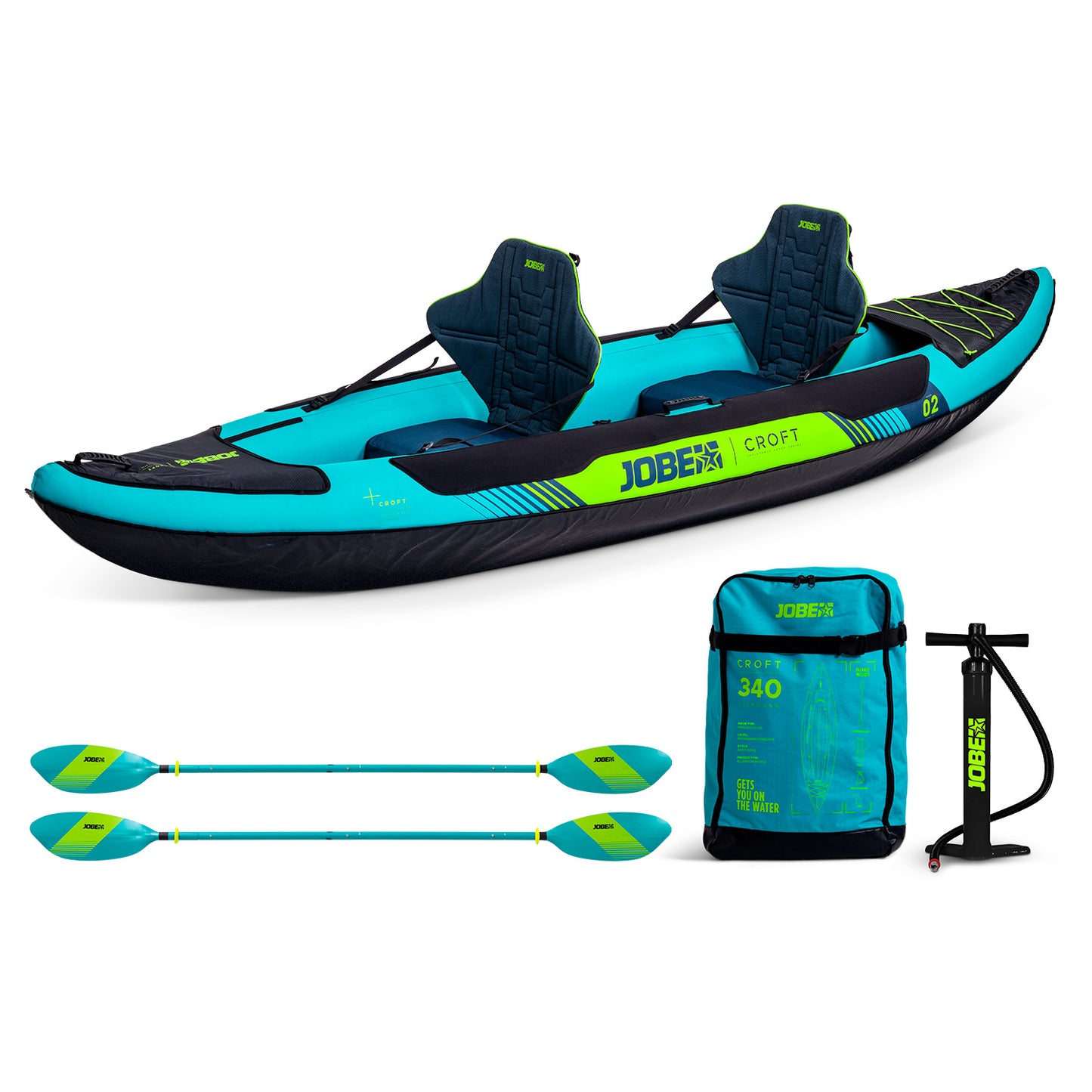 Jobe Croft 340 Inflatable Kayak クロフト 340 インフレータブル カヤック 600024001